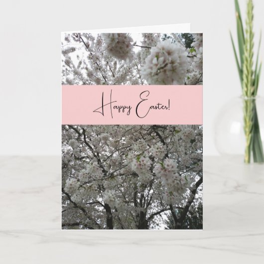 Carte Jean 3:16 Joyeuses Pâques Vous Souhaitant Joie (Devant)