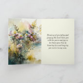 Carte Jean 7:37 Quiconque a soif vient à Moi Bible (Intérieur)