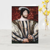 Carte Jean Clouet - François Ier, Roi de France (Fleur jaune)
