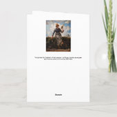 Carte Jean-Francois Millet - La fillette (Dos)