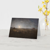 Carte Jean-Francois Millet - Plié, Lune 1872 (Fleur jaune)
