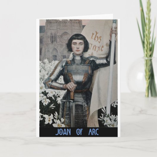 Carte Jeanne d'Arc par Albert Lynch (Devant)