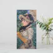Carte Jeanne (Printemps) par Édouard Manet (Debout devant)