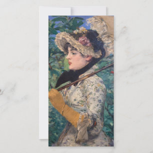Carte Jeanne (Printemps) Par Édouard Manet