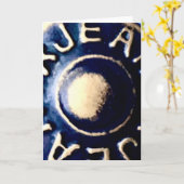 Carte Jean's button (Fleur jaune)