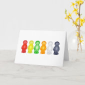 Carte Jelly Babies (Fleur jaune)