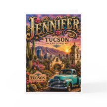 Jennifer Tucson Arizona Personnalisé Sud-Ouest