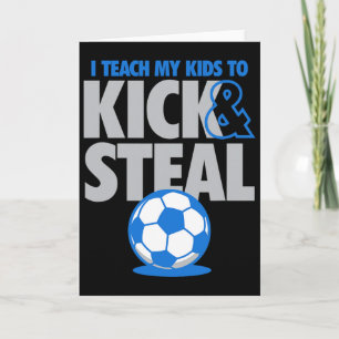 Carte J'Enseigne à Mes Enfants à Botter Et à Voler Drôle