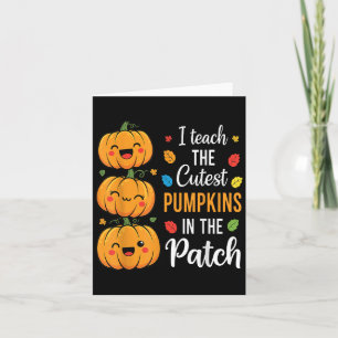 Carte J'Enseigne Les Citrouilles Les Plus Couteux Dans L