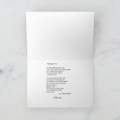 Carte J'envoie de bons souhaits (Intérieur)