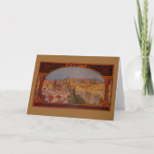 Carte Jérusalem vintage (Devant)
