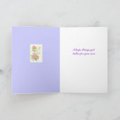 Carte J'espère que les choses obtiennent meilleur pour (Intérieur)