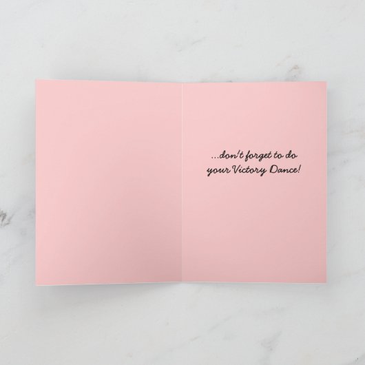 Carte J'espère que tu danses... (Intérieur)