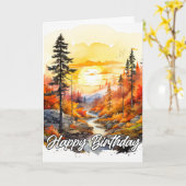 Carte J'Espère Que Vous Avez Un Beau Anniversaire (Fleur jaune)