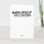 Carte J'espère que vous êtes mieux Feline | Bon rétablis (Dos)