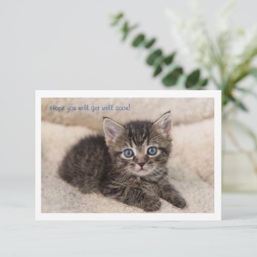 Carte J'espère que vous vous en sortirez bientôt ! (Debout devant)