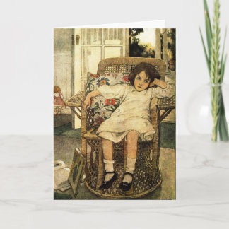 Carte Jessie Wilcox Smith illustration - card