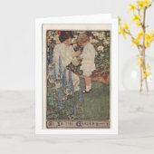 Carte Jessie Willcox Smith, illustrateur (Fleur jaune)