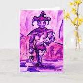 Carte Jester (Fleur jaune)