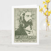 Carte Jésus a besoin de votre argent (Fleur jaune)