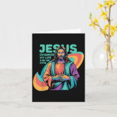 Carte Jésus A Changé Ma Vie Demandez-Moi À Quel Point Ch (Fleur jaune)