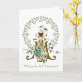 Carte Jésus catholique avec agneau Marian Croix religieu (Fleur jaune)