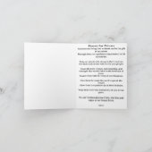 Carte Jésus-Christ et prêtre éternel (Intérieur)