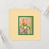 Carte Jésus Christ Grand Prêtre (Devant/Arrière en situation)