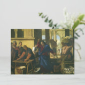 Carte Jésus Christ Nettoyage du Temple (Debout devant)