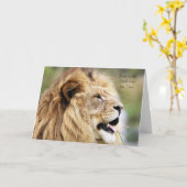 Carte Jésus est (Anniversaire du Pasteur (Fleur jaune)