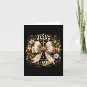 Carte Jésus Est La Raison De La Saison Noël Jésus