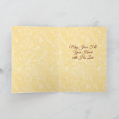 Carte Jésus Instituant la Sainte Communion (SAU 045) (Intérieur)