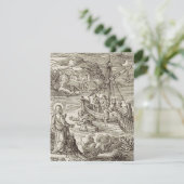 Carte Jésus marchant sur l'eau (Debout devant)