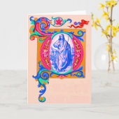 Carte Jésus Renaissance (Fleur jaune)