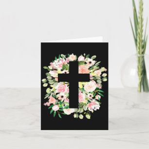 Carte Jésus ressuscité Joyeuses Pâques chrétiennes