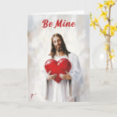 Carte Jésus : Soyez mien (Fleur jaune)