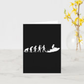 Carte Jet Ski cool Pour Hommes Femmes Evolution Ski Eau  (Fleur jaune)