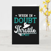 Carte Jet Ski En Doute Le Déclencher Jet Ski (Fleur jaune)