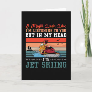 Carte Jet Ski Je Pourrais Regarder Jet Ski Eau Sport Jet