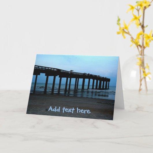 Carte Jetée Saint-Augustine (Fleur jaune)