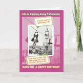 Carte Jeter jusqu'à 40 ans d'anniversaire (Devant)