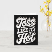Carte Jetez Comme Son It Hot (Fleur jaune)