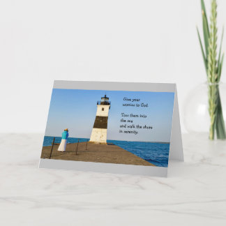 Carte Jetez vos soucis - Faire face