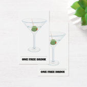 Carte jeton de la barre de billets du bon de boiss (Bureau)