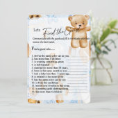 Carte Jeu à thème de l'ours Brown (Debout devant)