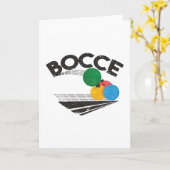 Carte Jeu Bocce Balls (Fleur jaune)