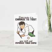 Carte Jeu Chance De Tester Les Compétences Et D'Améliore (Devant)