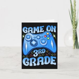 Carte Jeu De 3E Année Retour À L'École Vidéo De Troisièm