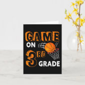 Carte Jeu De Basket De 3E Année Retour À L'École Fun Gi (Fleur jaune)