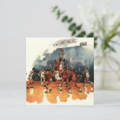 Carte Jeu De Basketball vintage, Joueurs De Basketball (Debout devant)